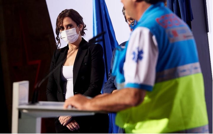 Isabel Díaz Ayuso, presidenta de la Comunidad de Madrid.