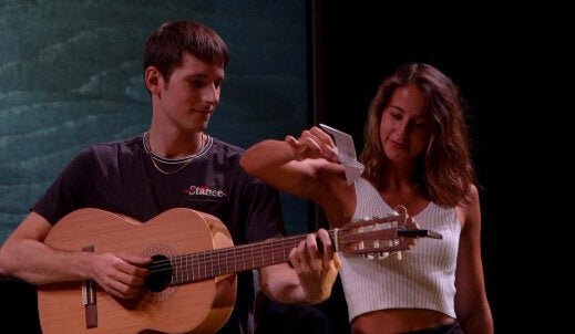 Nao Albert e Irene Escolar en 'La Gaviota'.