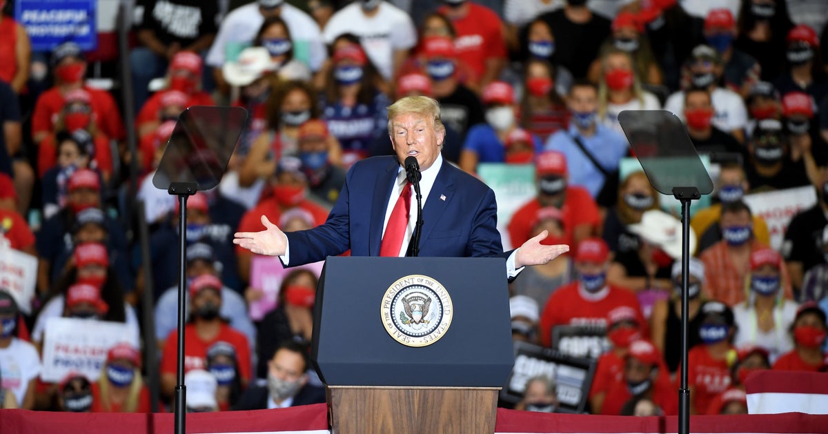 Trump's 'Reckless And Selfish' Indoor Campaign Rally Condemned ...