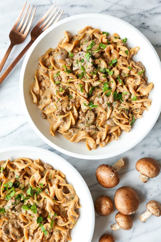 One-Pot Beef Stroganoff from Damn Delicious