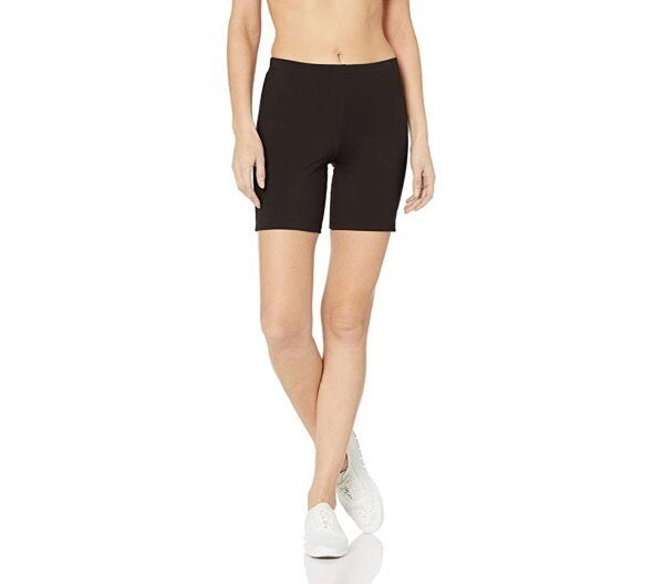 Hanes Women's Stretch Jersey Bike Shorts, <a href="https://www.amazon.com/Hanes-Womens-Stretch-Jersey-Short/dp/B01I21CI7G?tag=thehuffingtop-20&ascsubtag=5f5bceb5c5b67602f60500f1%2C-1%2C-1%2Cd%2C0%2C0%2Chp-fil-am%3D0%2C0%3A0%2C0%2C0%2C0" target="_blank" role="link" data-amazon-link="true" class=" js-entry-link cet-external-link" data-vars-item-name="$6.65 - $16.98" data-vars-item-type="text" data-vars-unit-name="5f5bceb5c5b67602f60500f1" data-vars-unit-type="buzz_body" data-vars-target-content-id="https://www.amazon.com/Hanes-Womens-Stretch-Jersey-Short/dp/B01I21CI7G?tag=thehuffingtop-20&ascsubtag=5f5bceb5c5b67602f60500f1%2C-1%2C-1%2Cd%2C0%2C0%2Chp-fil-am%3D0%2C0%3A0%2C0%2C0%2C0" data-vars-target-content-type="url" data-vars-type="web_external_link" data-vars-subunit-name="article_body" data-vars-subunit-type="component" data-vars-position-in-subunit="11">$6.65 - $16.98</a>