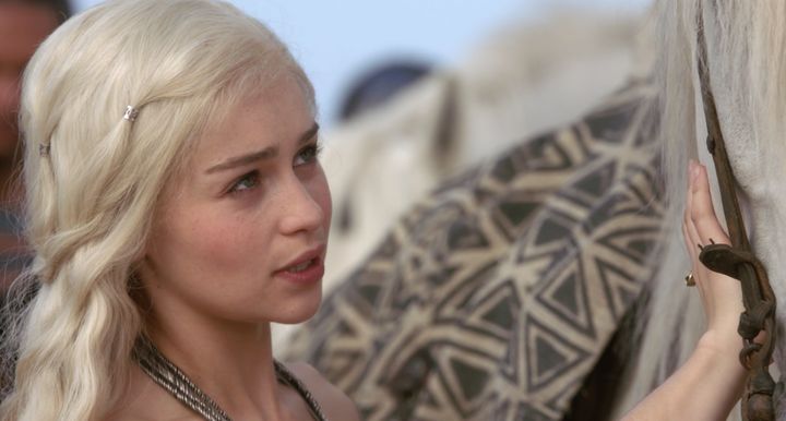 Emilia Clarke in "Game of Thrones."