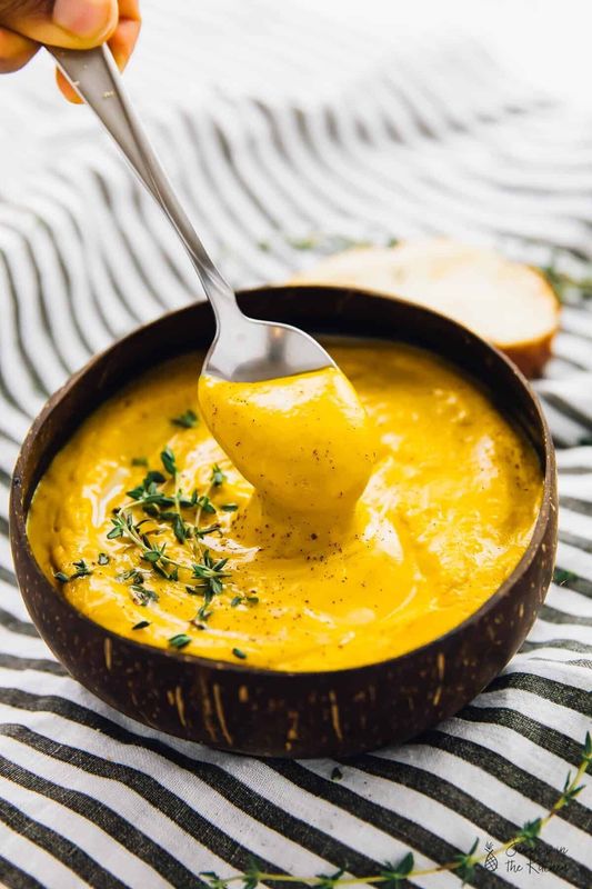 Roasted Sweet Potato Soup from Jessica in the Kitchen