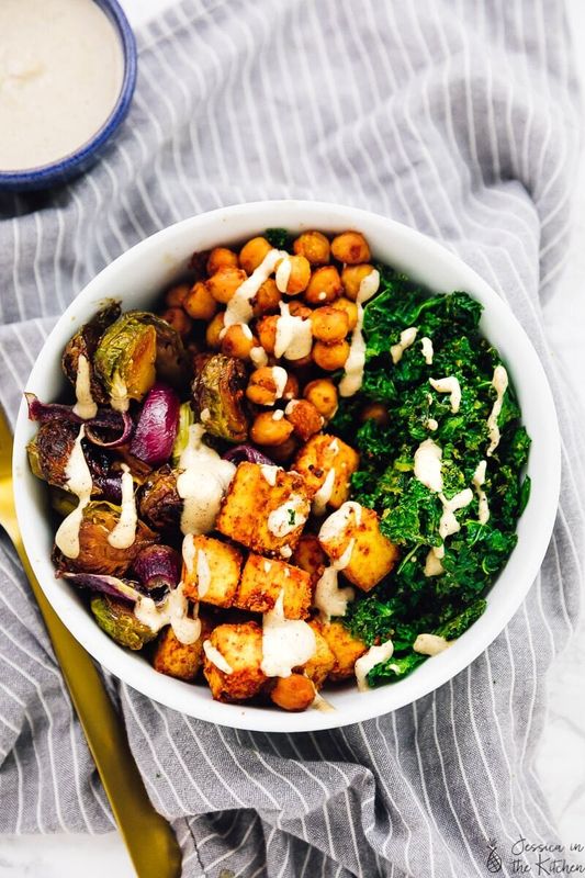 Fall Nourish Buddha Bowl from Jessica in the Kitchen