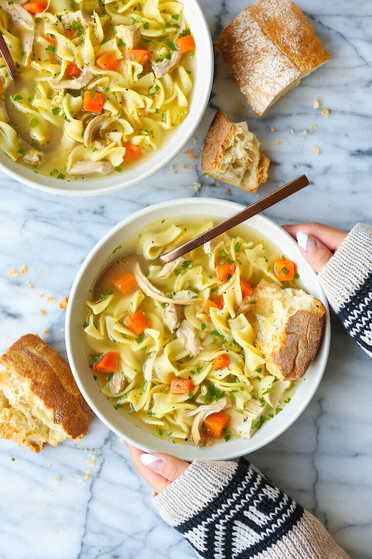 Instant Pot Chicken Tortilla Soup - Damn Delicious