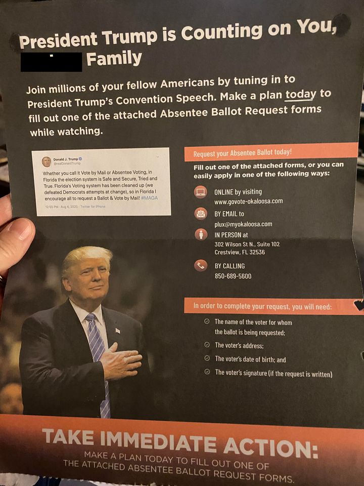 The Florida GOP is trying to convince voters that it's fine to vote by mail.