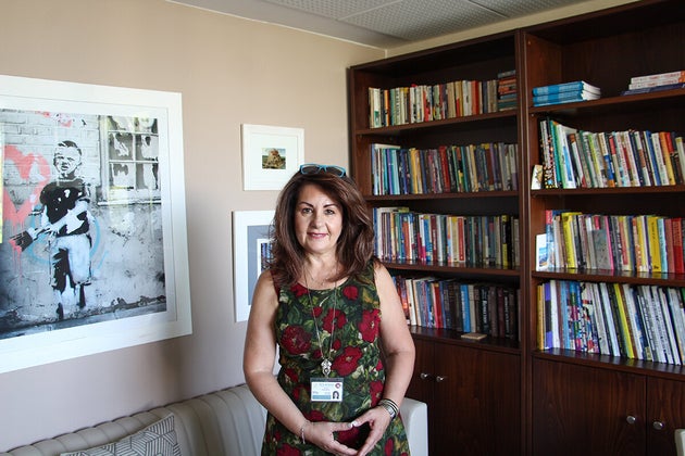 Η πρόεδρος του ACS Athens, Dr. Peggy Pelonis.