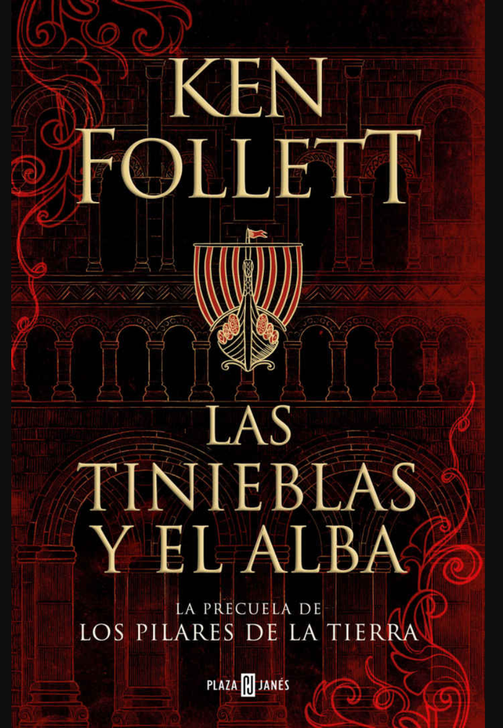 Portada de 'Las tinieblas y el alba' de Ken Follet.