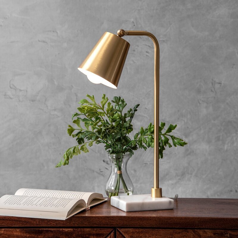 wayfair gold lamp