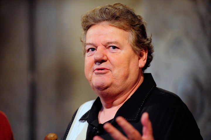 L'acteur britannique Robbie Coltrane à Orlando en Floride le 19 juin 2014.