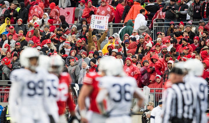 Ohio and Penn State are playing in 2019. In the Big Ten game.