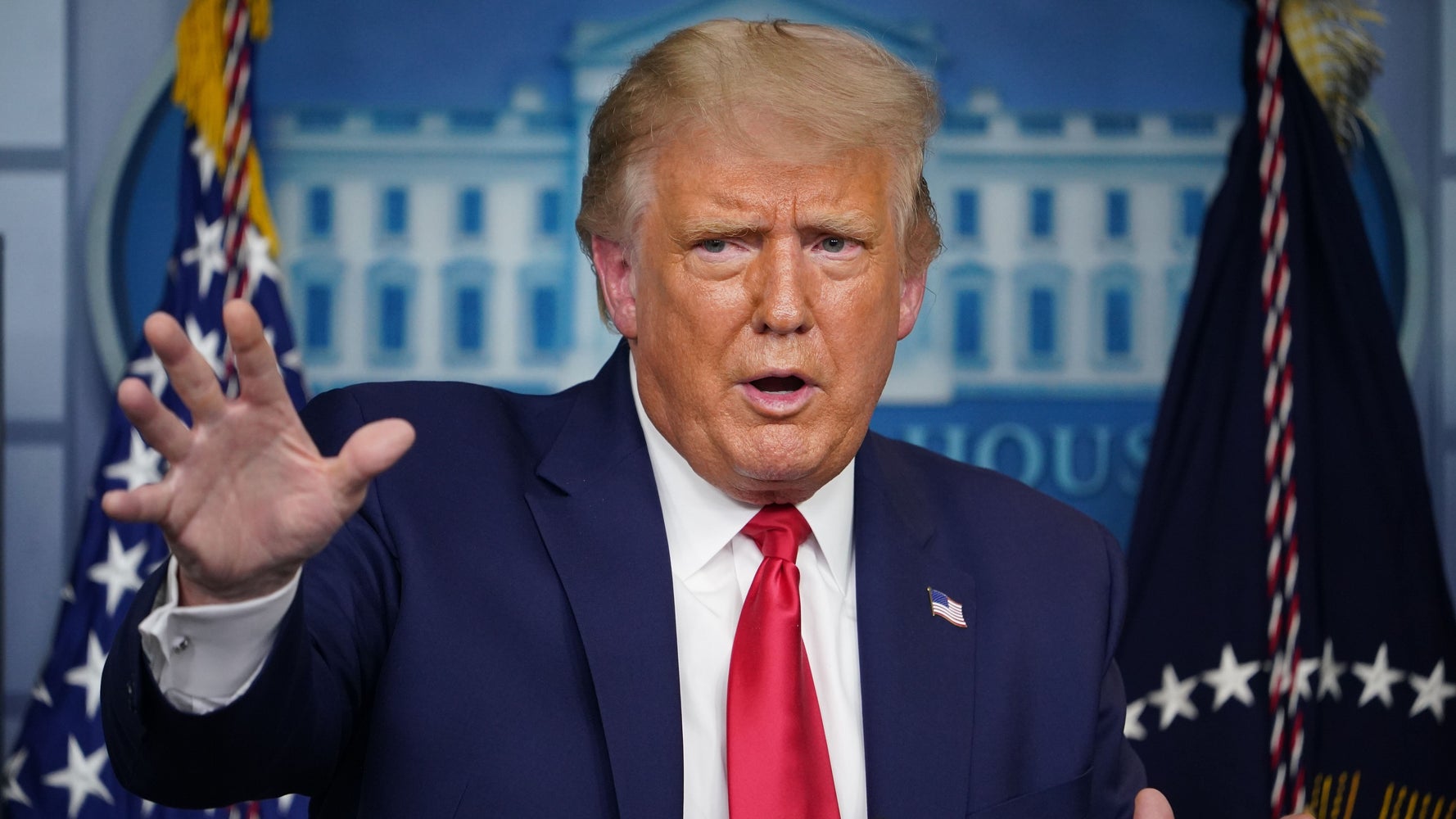 Westlake Legal Group 5f629a5e2400001317922659 Trump Blames Blue States For The Country’s High Coronavirus Death Toll