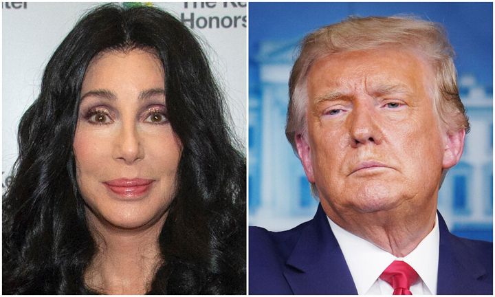 Cher and Donald Trump