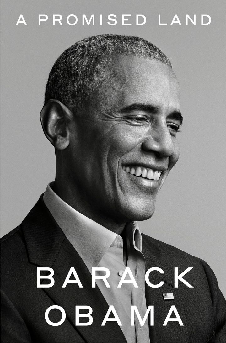 The cover of the first volume of former President Barack Obama's memoir, "A Promised Land," which will be released on Nov. 17.