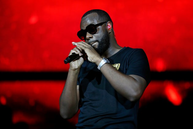 Maître Gims, ici au Stade de France à Saint-Denis, le 28 septembre