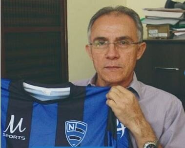 Ο πρόεδρος της Νασιονάλ Ατλέτικο Κλούμπε της Ρολάντια, Ζοζέ Ντάνιλσον ντε Ολιβέιρα.