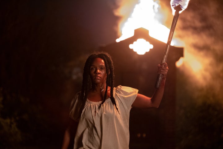 Janelle Monáe as Veronica Henley in "Antebellum."