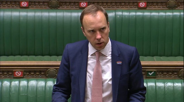 Health secretary Matt Hancock has refused to rule out a second national lockdown.