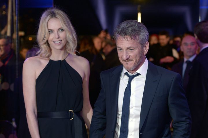Sean Penn and Charlize Theron