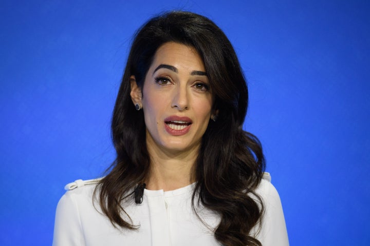 Amal Clooney.