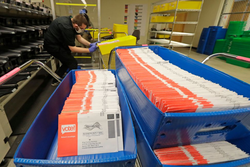A record number of mail-in ballots are expected to be cast in the 2020 election. This could create the prelude to a constitutional crisis.