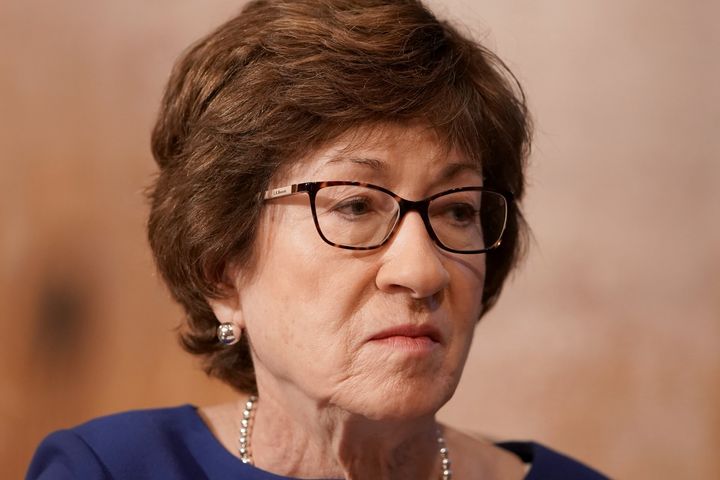 Sen. Susan Collins will be central to any fight over a replacement for Supreme Court Justice Ruth Bader Ginsburg. She’s in a tough race for reelection in November.