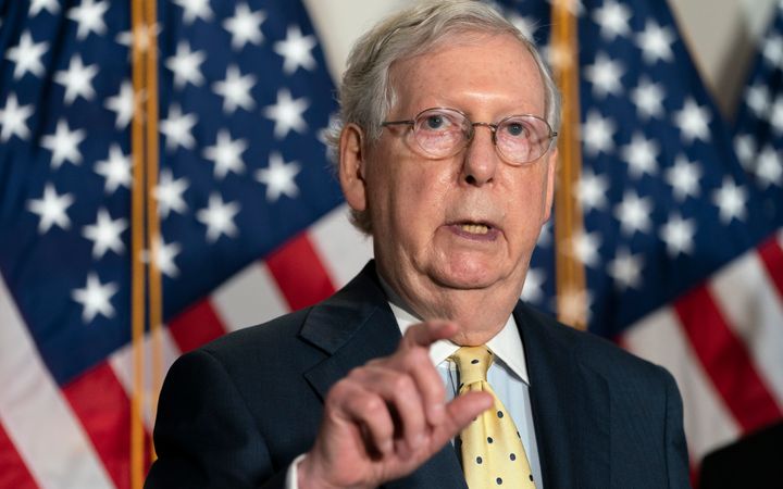 Senate Majority Leader Mitch McConnell (R-Ky.) vowed to give President Donald Trump's Supreme Court nominee a vote, even though it's so close to the election.