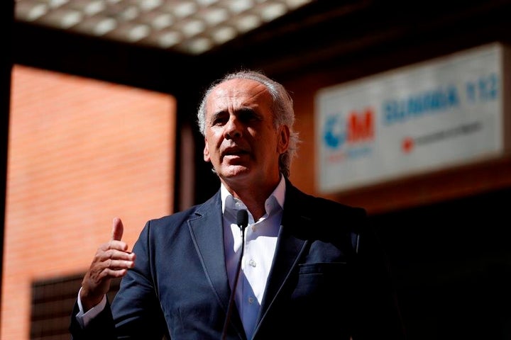Enrique Ruiz Escudero, consejero de Sanidad de la Comunidad de Madrid.