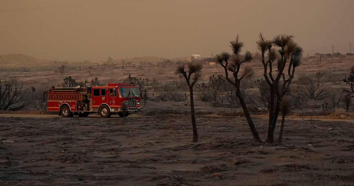 California Desert Communities Told To Evacuate As Winds Stoke Flames