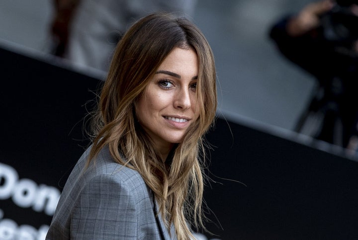 Blanca Suárez a su llegada al Festival de San Sebastián.