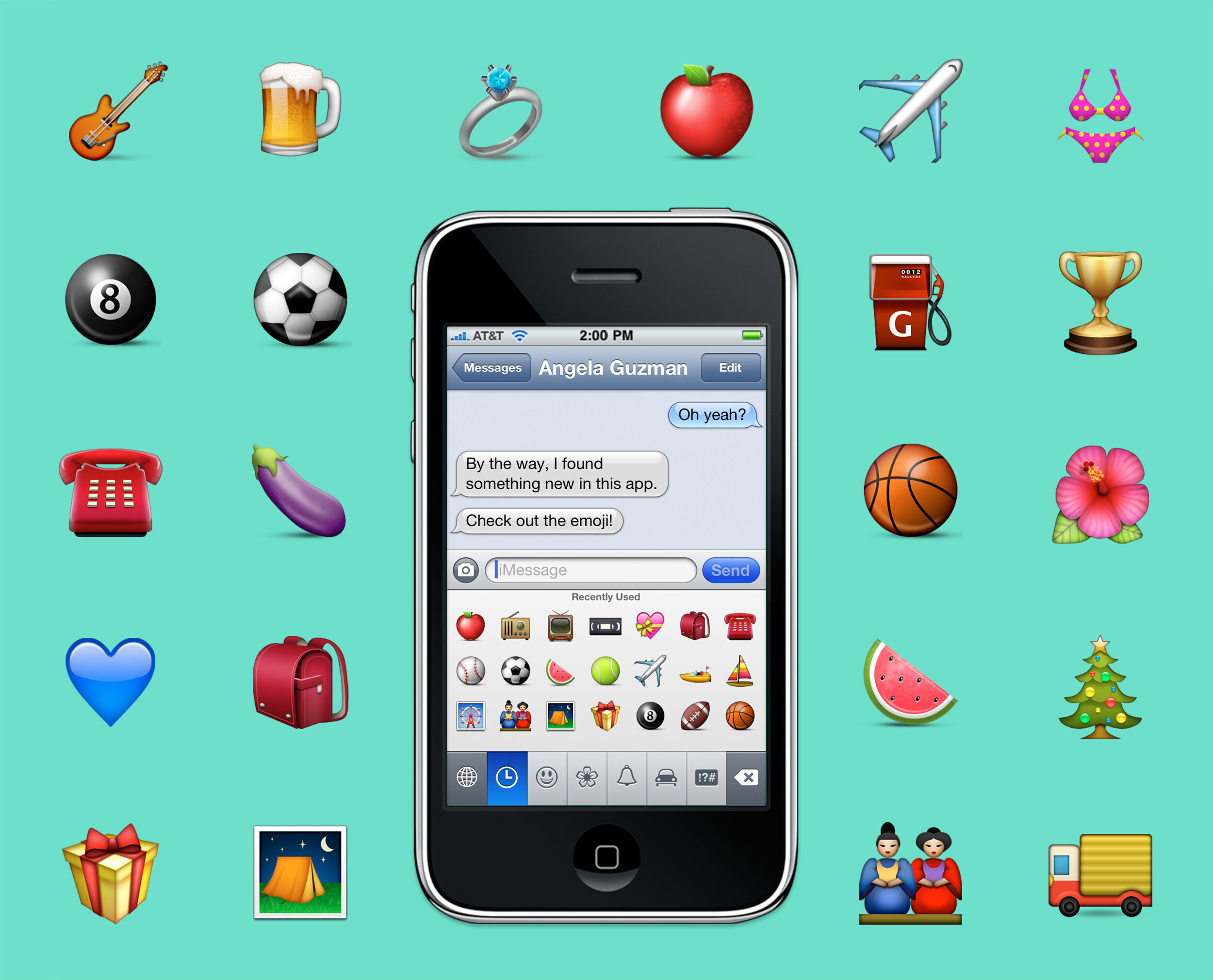 Angela Guzman: Apple Emojis