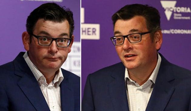Victoria Premier Daniel Andrews' daily press conference routine has been turned into a supercut on Twitter.