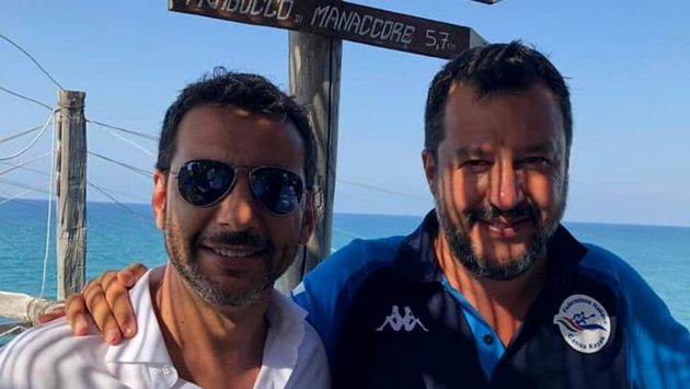 Matteo Salvini and Primiano Di