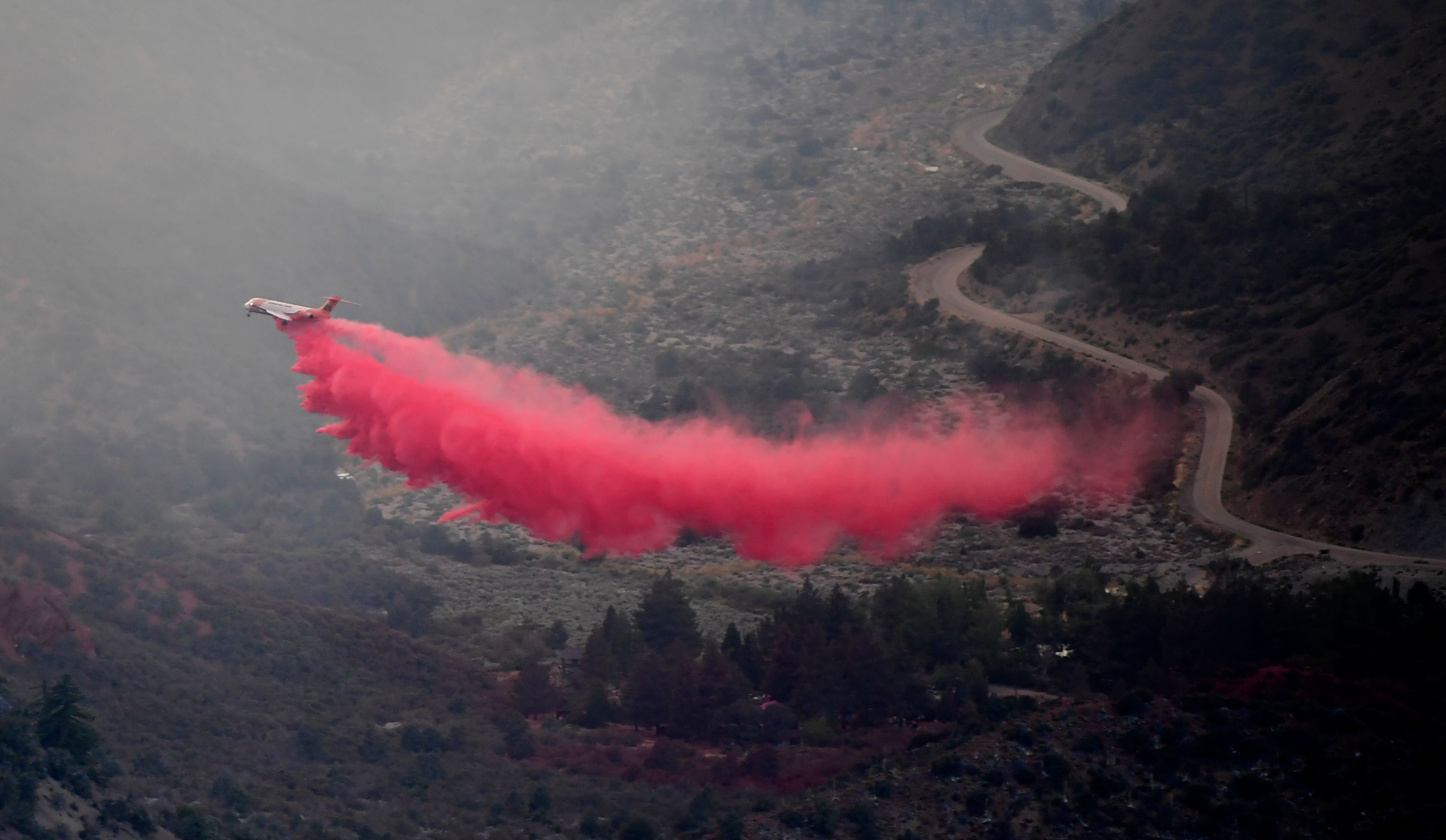 Enormous California Wildfire Threatens Homes Near Mojave Desert ...