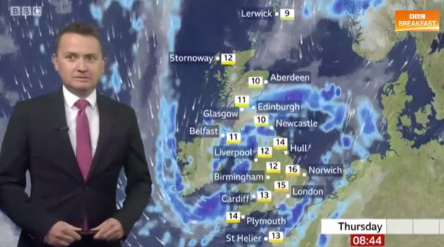 BBC Breakfasts Charlie Stayt Throws Weather Presenter Matt Taylor Under The Bus Ahead Of Rick Astley Interview