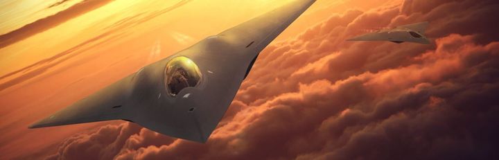 Concept φωτογραφία από τη Lockheed Martin για το «Next Gen Fighter» των ΗΠΑ. 