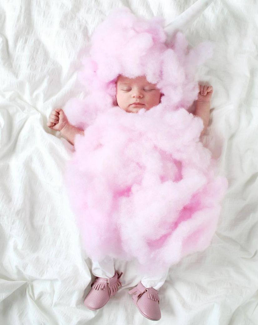 cotton candy costume baby