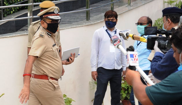 Former Bihar DGP Gupteshwar Pandey arrives at the State Assembly Monsoon Session, on August 3, 2020 in