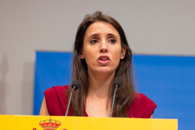 La ministra de Igualdad, Irene Montero, el 30 de julio de 2020 (Oscar Gonzalez/NurPhoto via Getty