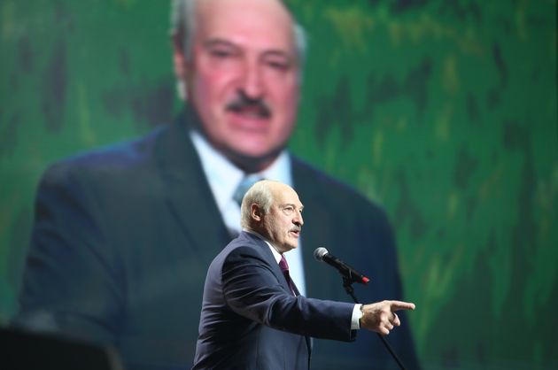 Alexandre Loukachenko, ici à Minsk en Biélorussie, le 17 septembre