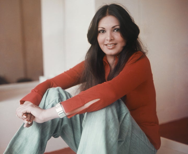 A 1978 photo of Parveen Babi. Babi, who died in 2005, appeared in some of the most iconic movies of her time including Yash Chopra’s '<i>Deewaar' </i>and Manmohan Desai’s <i>Amar Akbar Anthony</i> 