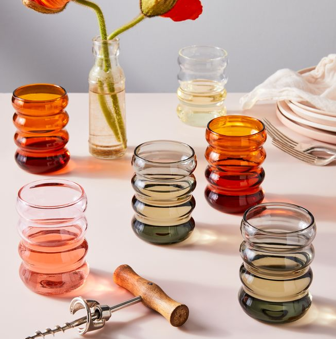 Colorful Glassware — How to Get This Vintage-Inspired Trend