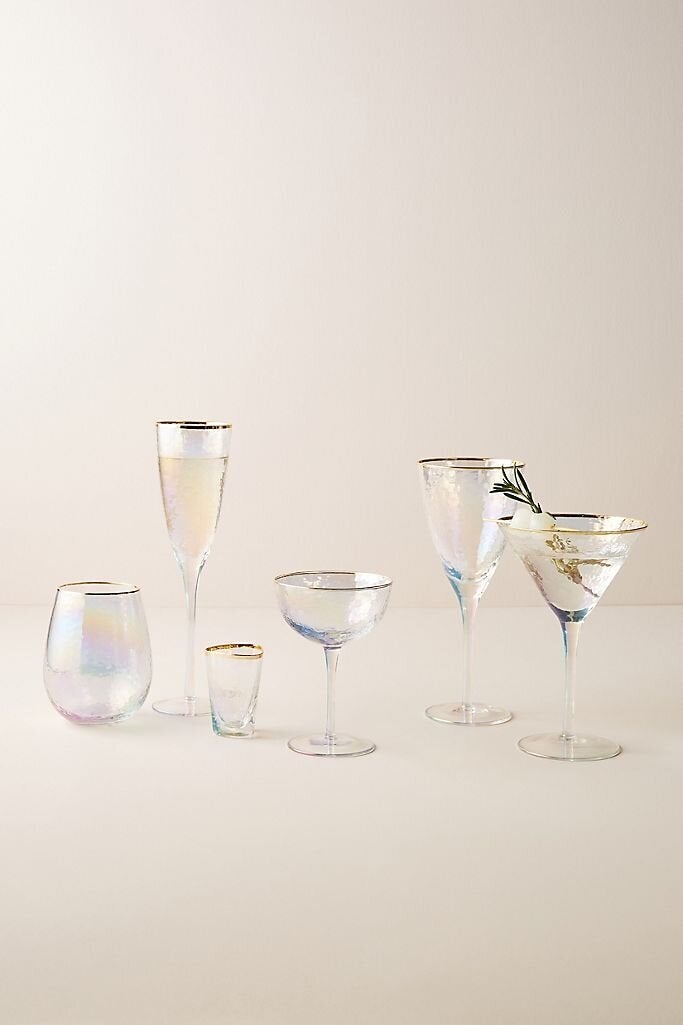 Fritz Crystal Stemless Martini Glass - World Market