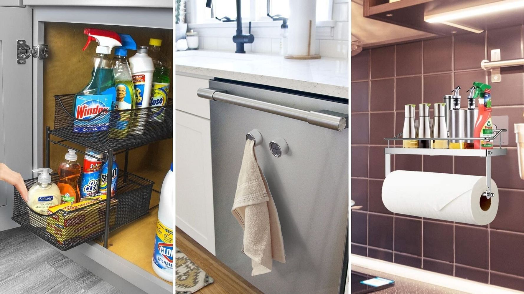 Spicy Shelf Expandable Under Sink Organizer: $17 Now For Prime Day