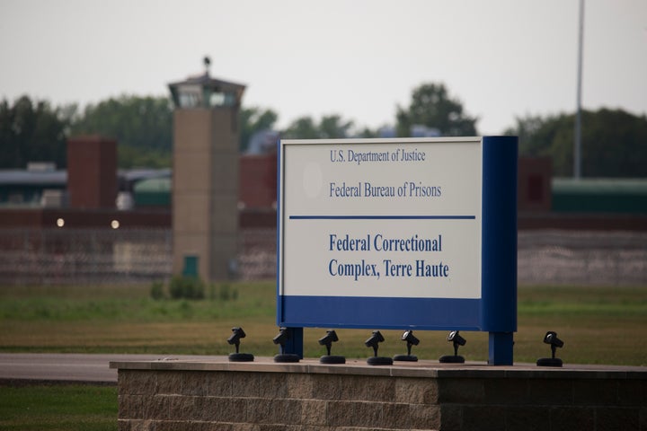 The federal government is scheduled to carry out its seventh execution since July at the Terre Haute prison on Thursday.