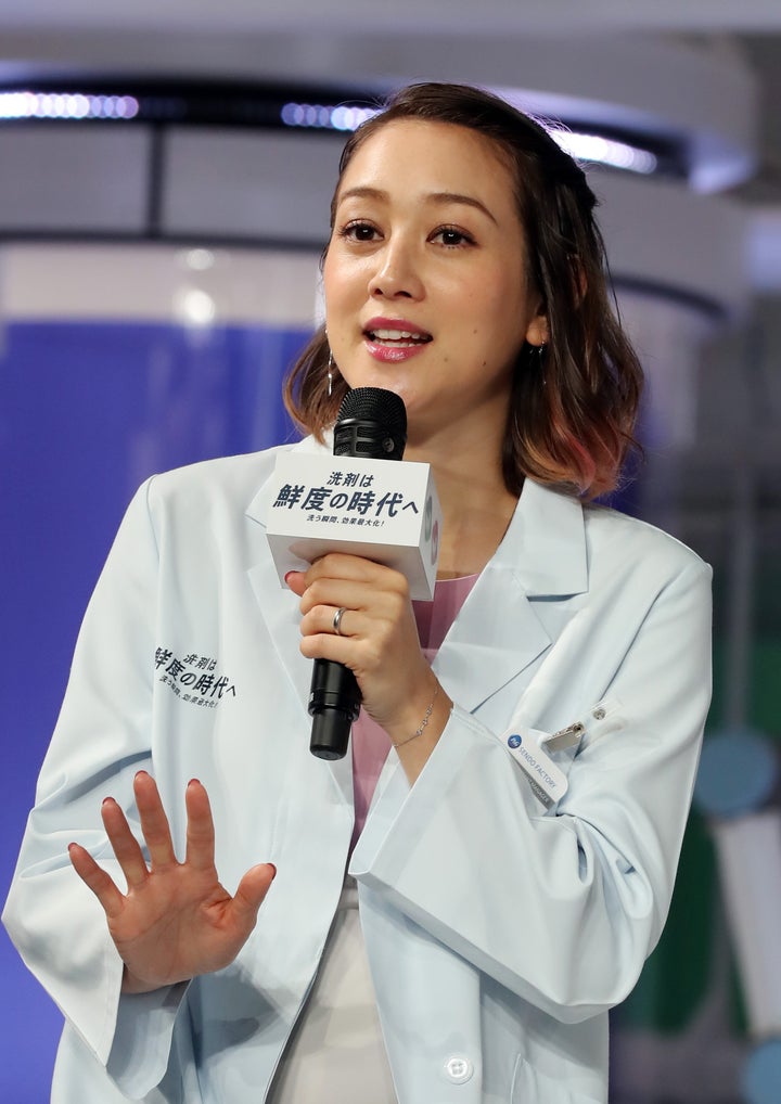 タレントのSHELLYさん(東京都、2017年撮影)