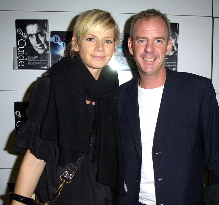 The former couple pictured in 2007