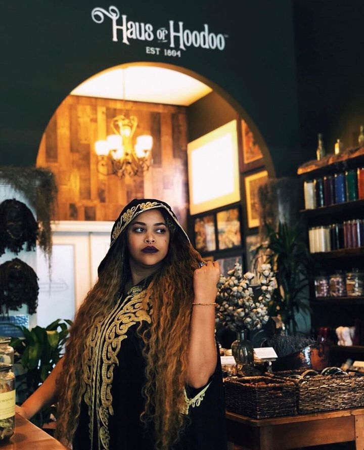 Jessyka Winston, who founded the Haus of Hoodoo botanica in New Orleans, uses her social media platform to clear up misconcep
