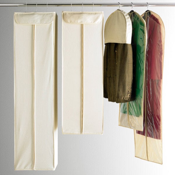 Hanging Coat & Gown Storage Bag The Laundress Black Cotton Hanging Coat & Gown Storage Bag The Laundress Black Cotton