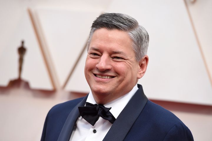 Ted Sarandos arrives at the Oscars on Sunday, Feb. 9, 2020, at the Dolby Theatre in Los Angeles. (Photo by Jordan Strauss/Invision/AP)